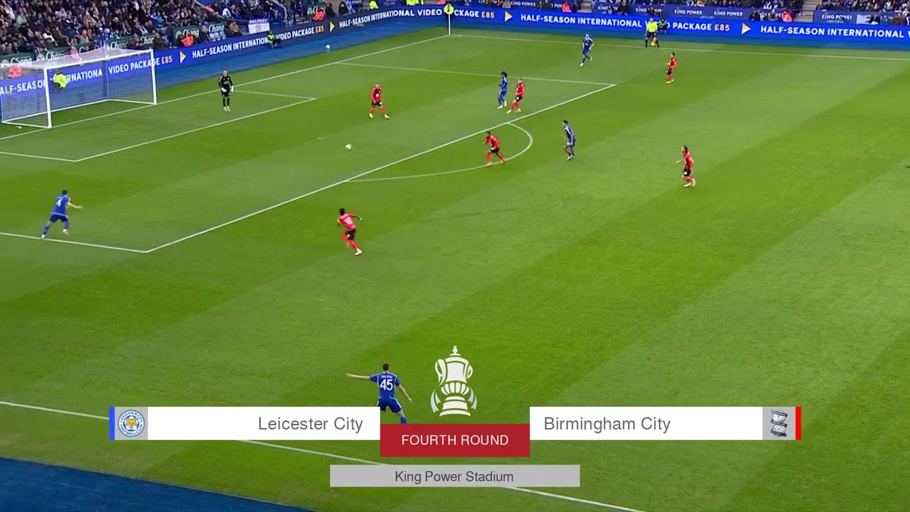 2024年01月28日 足总杯-瓦尔迪破门普拉埃建功 莱斯特城3-0伯明翰