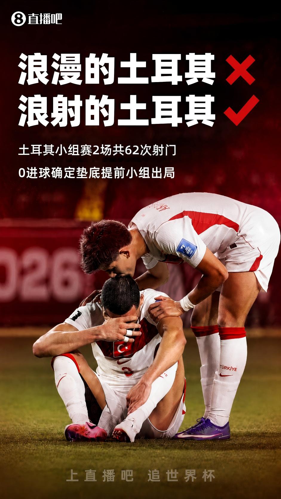 要素拉满...浪射的土耳其、耻辱出局、捂嘴红牌